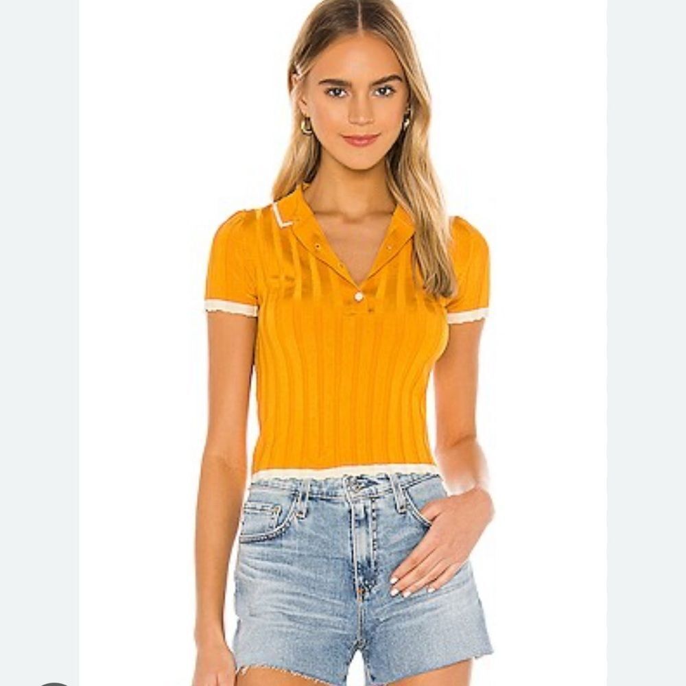 Solid & striped cropped Cuban shirt